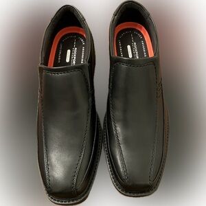 Rockport Men’s Black Leather Slip-On Dress Shoes truTECH – 9.5 NWOT
